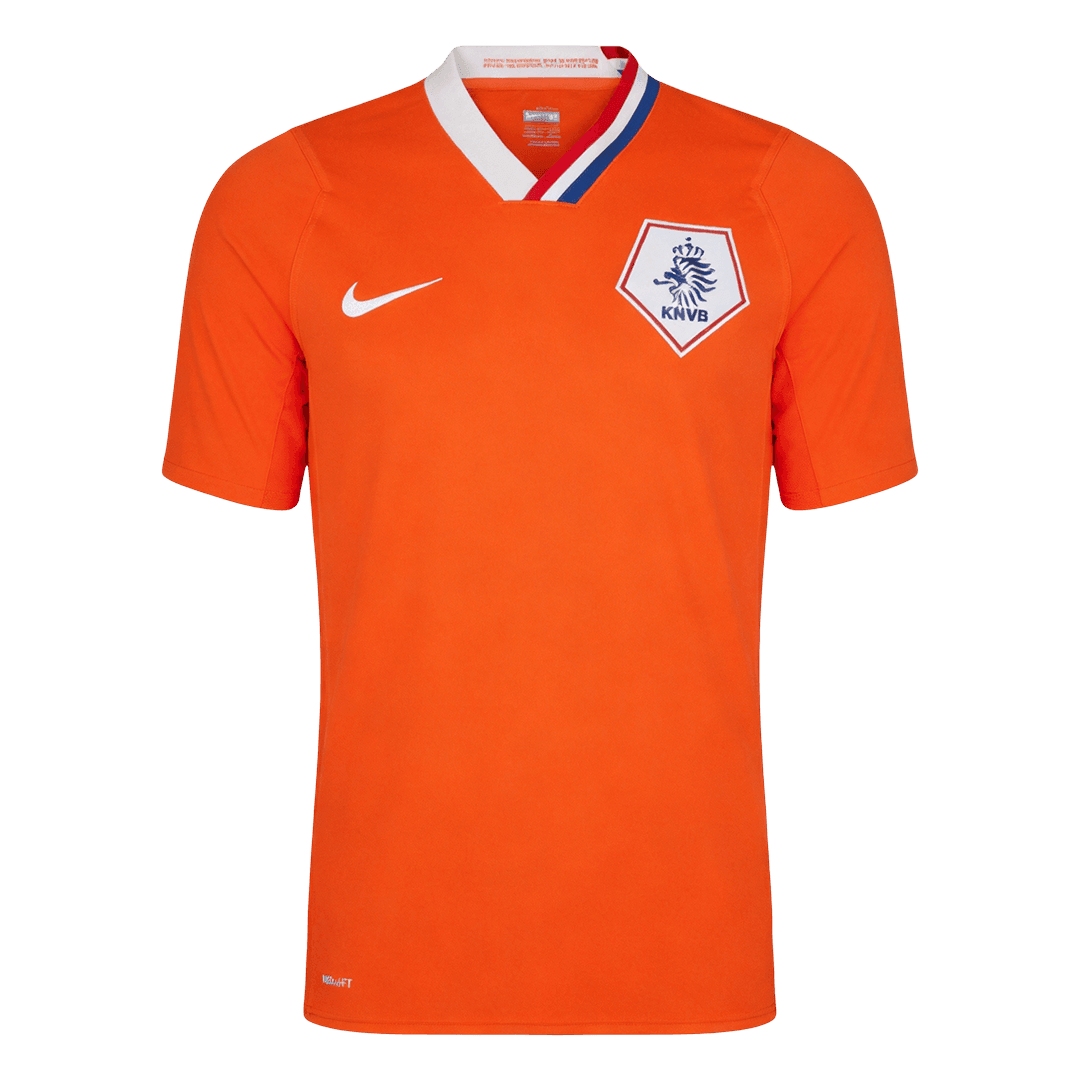 Retro Netherlands Thuis Voetbalshirt 2008 - voorkant