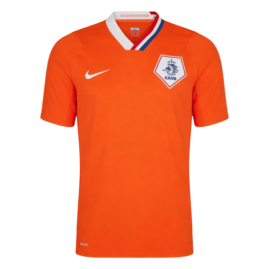 Retro Netherlands Thuis Voetbalshirt 2008 - voorkant