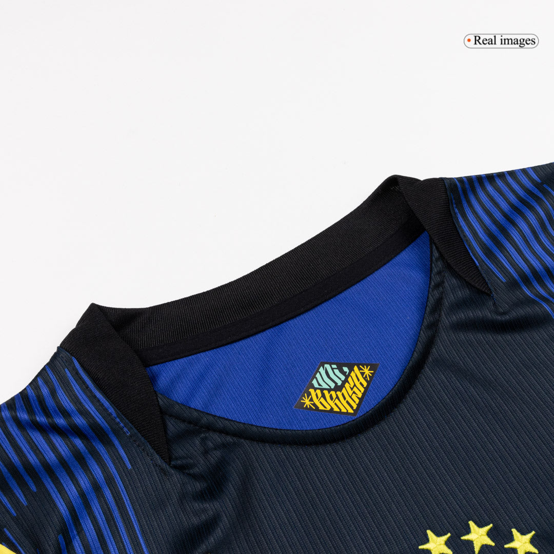 MARQUINHOS #4 Heren Brazil Uit Voetbalshirt WK Voetbal 2026