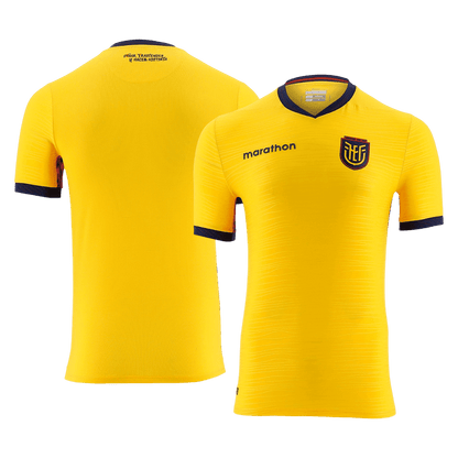 Heren Ecuador Thuis Voetbalshirt WK Voetbal 2026 - achterkant