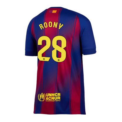ROONY #28 Heren Barcelona Thuis Voetbalshirt 2025/26 [PREMIUM]