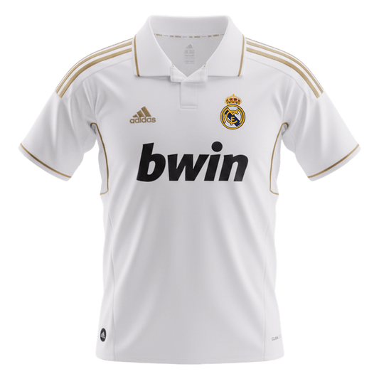 Retro Real Madrid Thuis Voetbalshirt 2011/12
