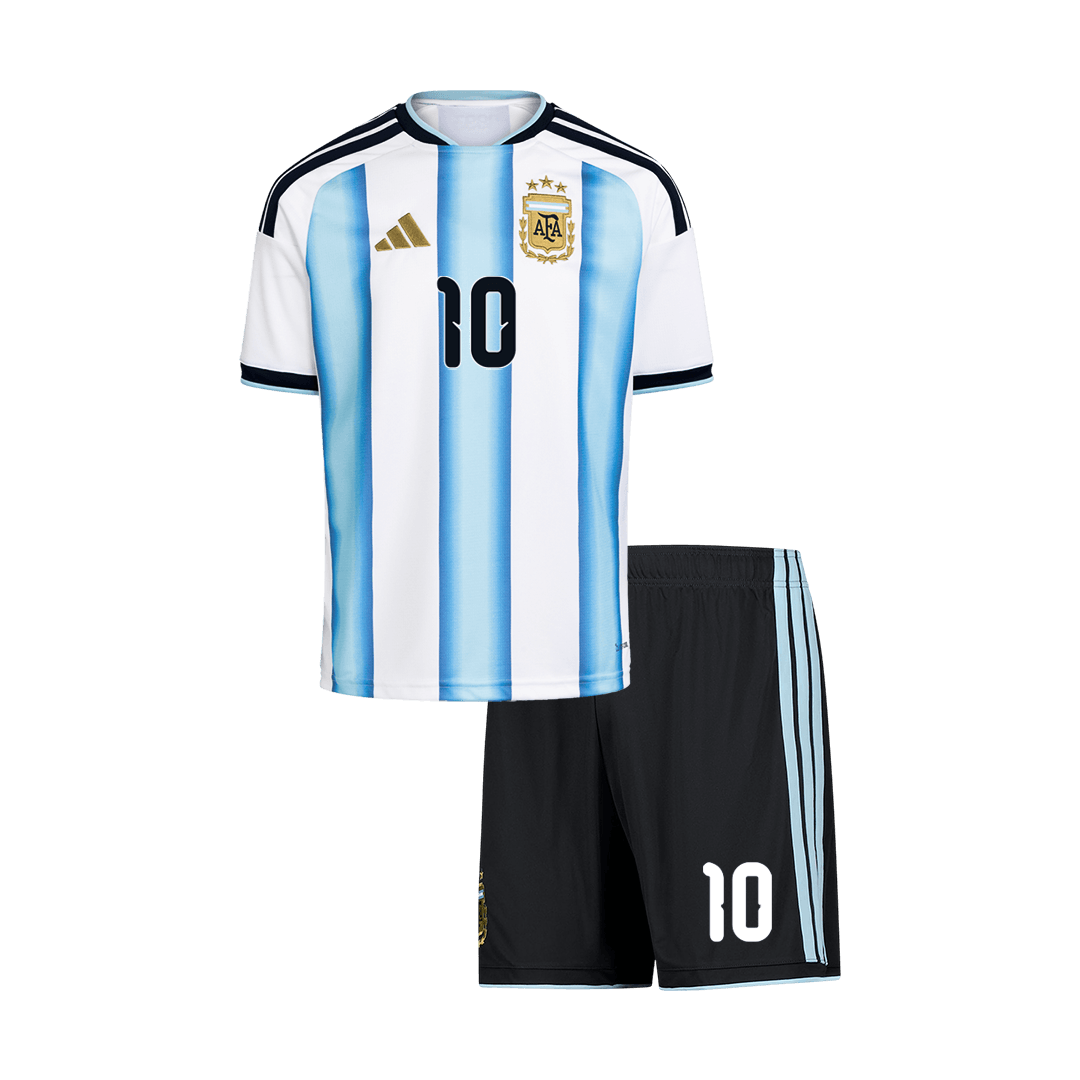 MESSI #10 Jeugd Argentina Thuis Tenue 2026 [PREMIUM]