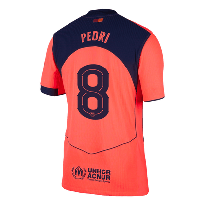 PEDRI #8 Barcelona Derde Spelersversie Voetbalshirt 2025/26 - Slim Fit