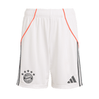 Bayern Munich Away Soccer Shorts 2025/26 White