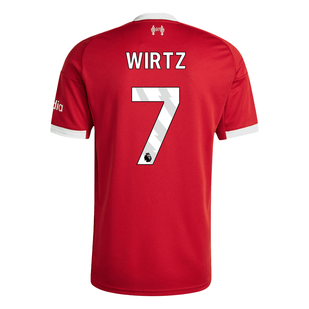 WIRTZ #7 Heren Liverpool Thuis Voetbalshirt 2025/26