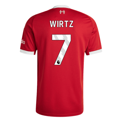 WIRTZ #7 Heren Liverpool Thuis Voetbalshirt 2025/26