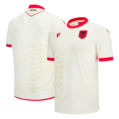 Heren Albania Uit Voetbalshirt WK Voetbal 2026 - achterkant