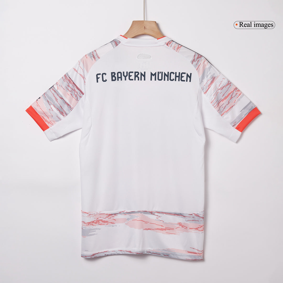 MÜLLER #25 Bayern Munich Away Soccer Jersey 2025/26 White