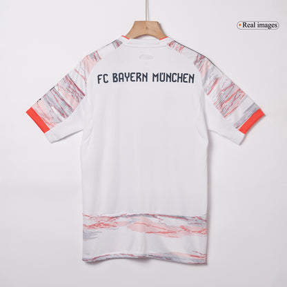 MÜLLER #25 Bayern Munich Away Soccer Jersey 2025/26 White