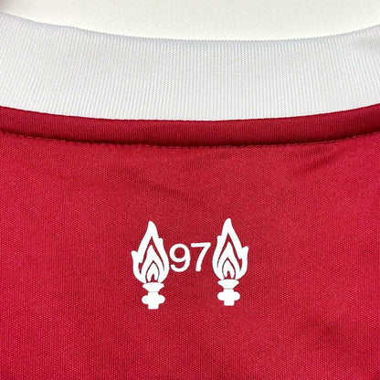 M.SALAH #11 Heren Liverpool Thuis Voetbalshirt 2025/26
