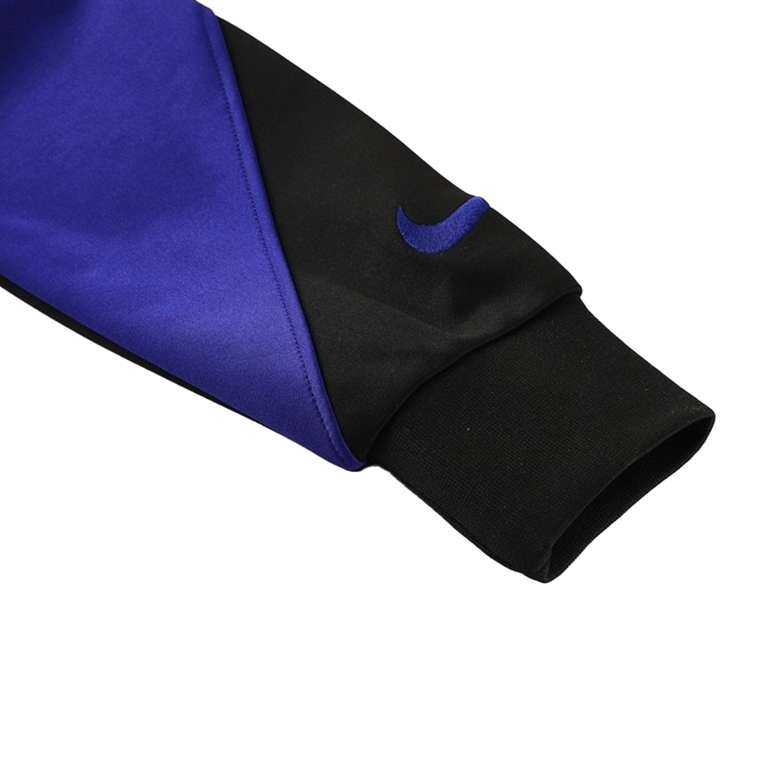 Barcelona Thuis Trainingsjack Set(Jas+Broek) 2025/26 Black&Purple