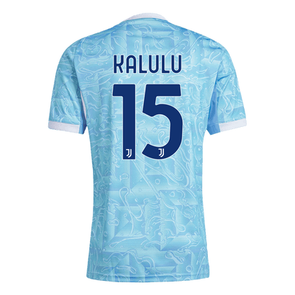 KALULU #15 Heren Juventus Uit Voetbalshirt 2025/26