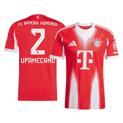 UPAMECANO #2 Heren Bayern Munich Thuis Voetbalshirt 2025/26 [PREMIUM]