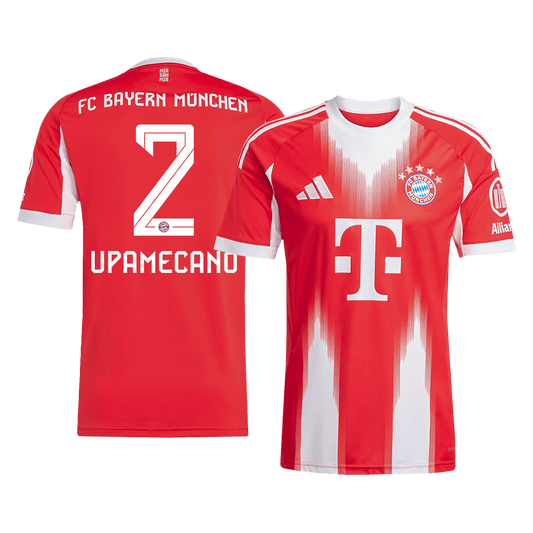 UPAMECANO #2 Heren Bayern Munich Thuis Voetbalshirt 2025/26 [PREMIUM]