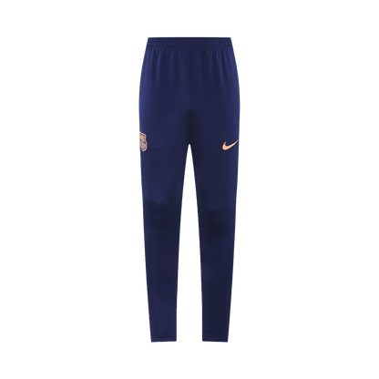Barcelona Trainingsjack Set(Jas+Broek) 2025/26 Navy&Orange