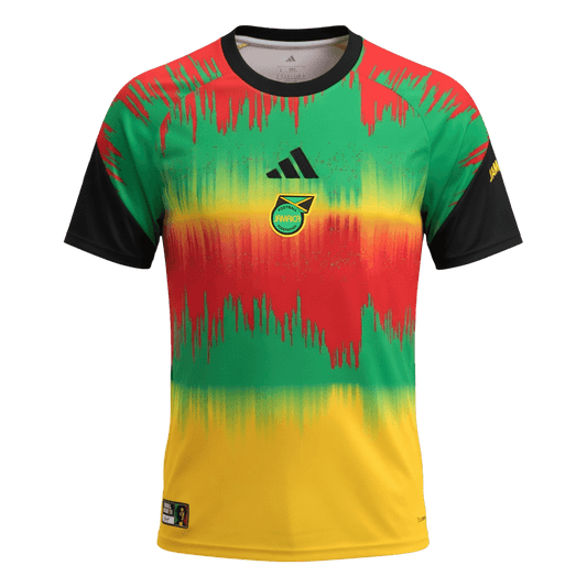Heren Jamaica Pre-Match Voetbalshirt WK Voetbal 2026 - voorkant