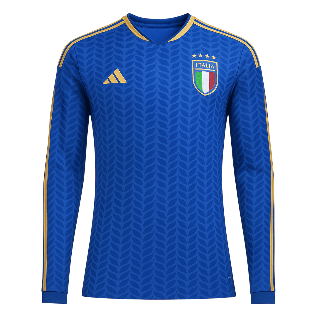 Heren Italy Thuis Lange Mouwen Voetbalshirt 2026