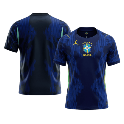 Heren Brazil Uit Voetbalshirt WK Voetbal 2026 - extra