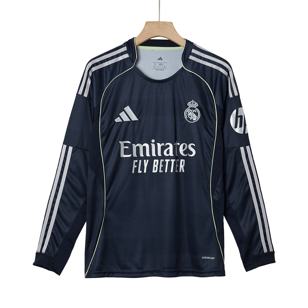 Heren Real Madrid Uit Lange Mouwen Voetbalshirt 2025/26