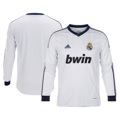 Retro Real Madrid Thuis Lange Mouwen Voetbalshirt 2012/13