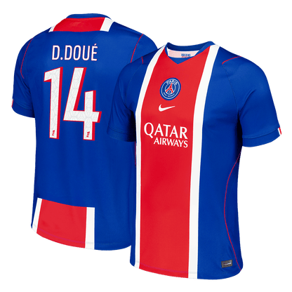 D.DOUÉ #14 Heren PSG Thuis Voetbalshirt 2026/27