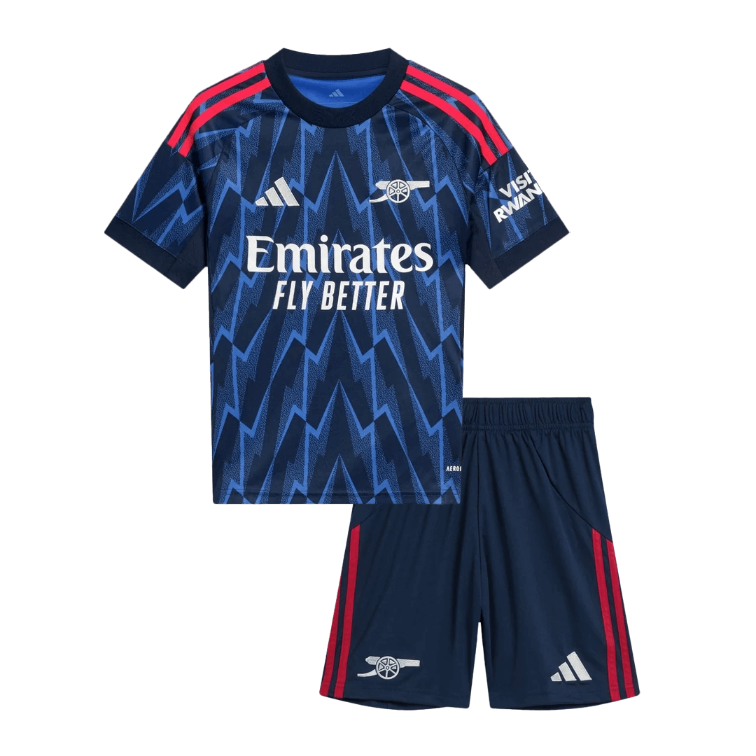 Jeugd Arsenal Uit Tenue 2025/26 - voorkant