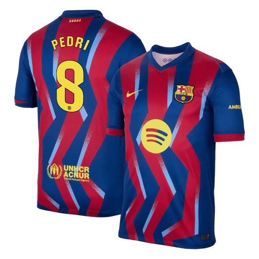 PEDRI #8 Heren Barcelona Vierde Uitshirt Voetbalshirt 2025/26