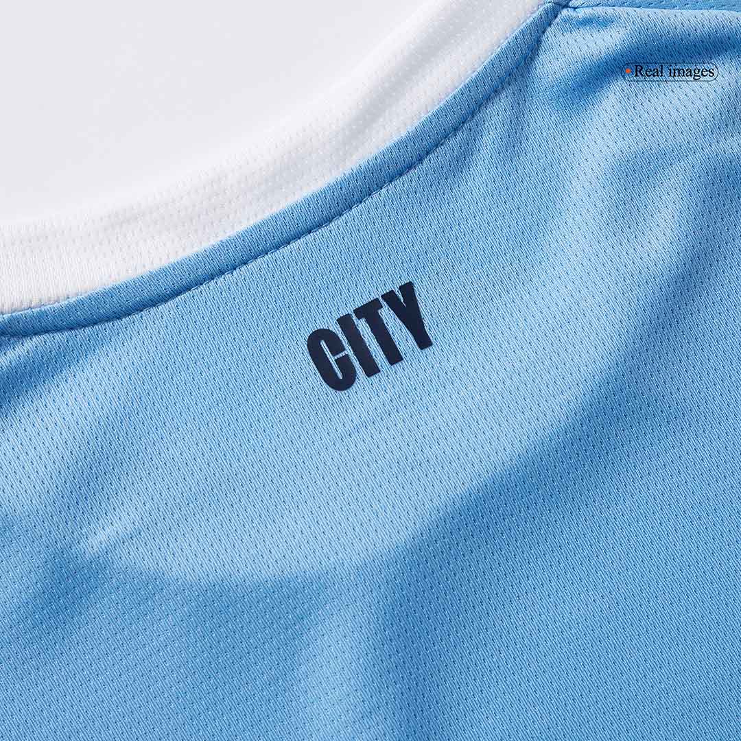 Heren Manchester City Thuis Lange Mouwen Voetbalshirt 2025/26