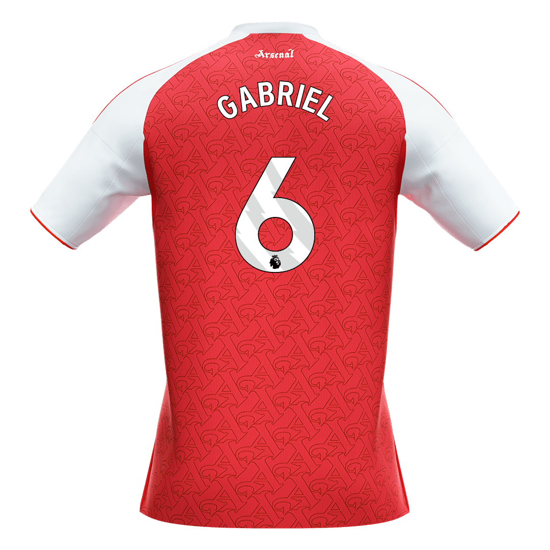 GABRIEL #6 Heren Arsenal Thuis Voetbalshirt 2025/26 [PREMIUM]