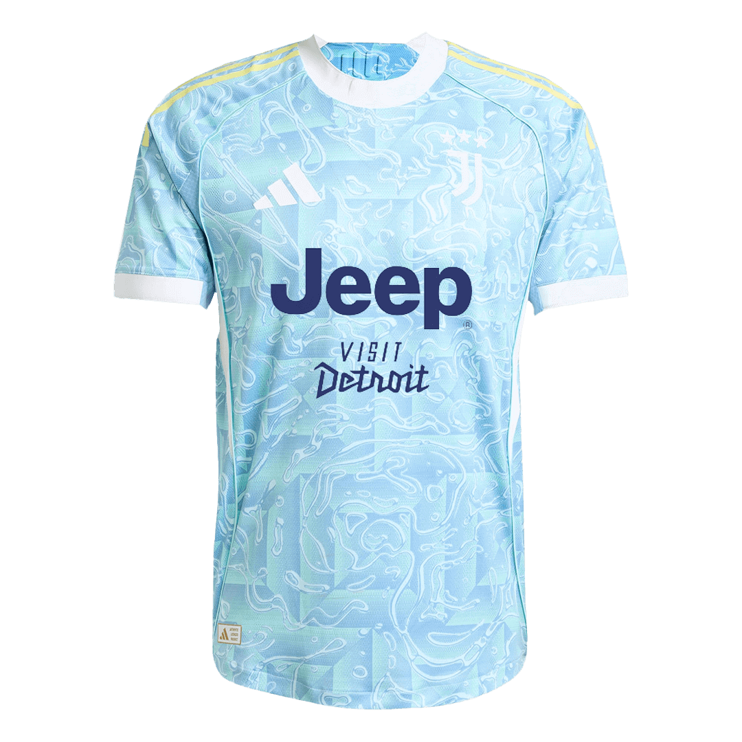 Juventus Uit Spelersversie Voetbalshirt 2025/26 - Slim Fit
