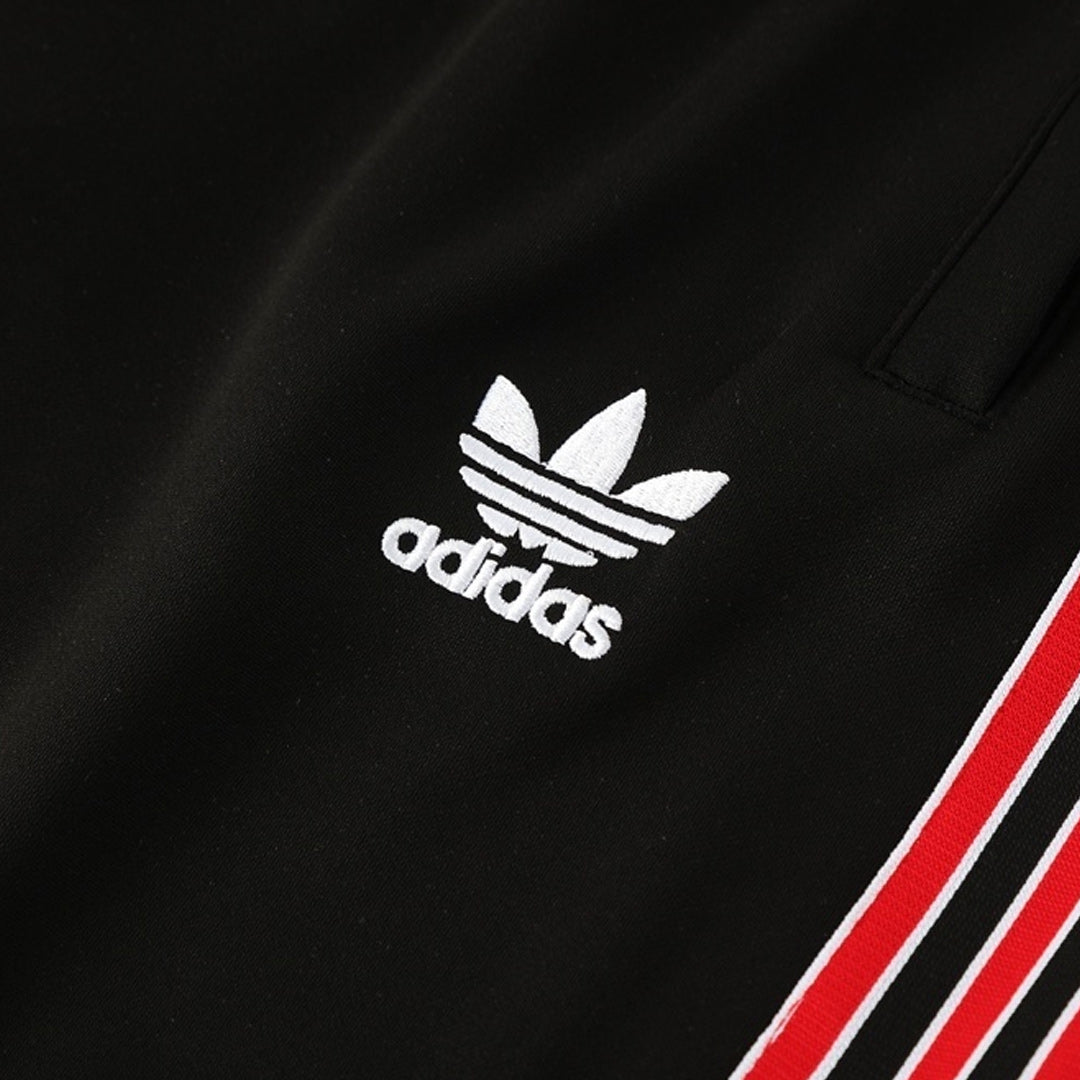 Manchester United Trainingsjack Set(Jas+Broek) 2025/26 Red&Black