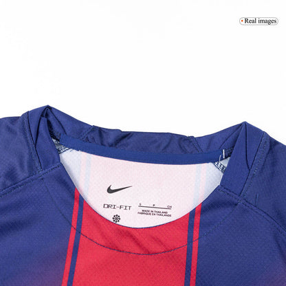 Maillot de football à manches longues domicile Barcelone 2025/26 pour homme