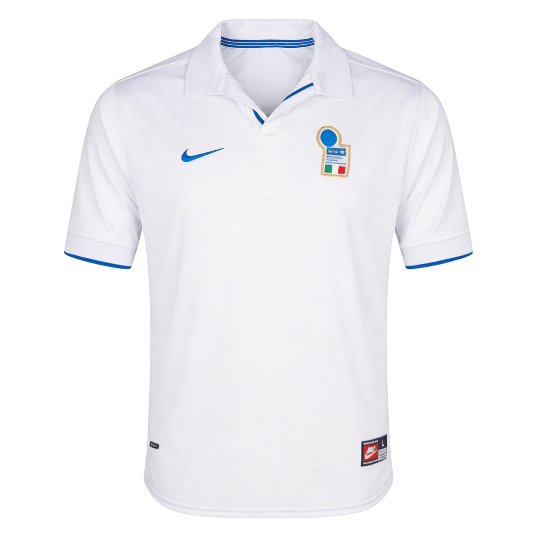 Retro Italy Uit Voetbalshirt 1998 - voorkant
