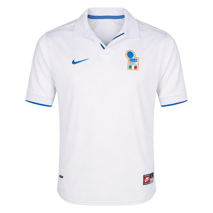 Retro Italy Uit Voetbalshirt 1998 - voorkant