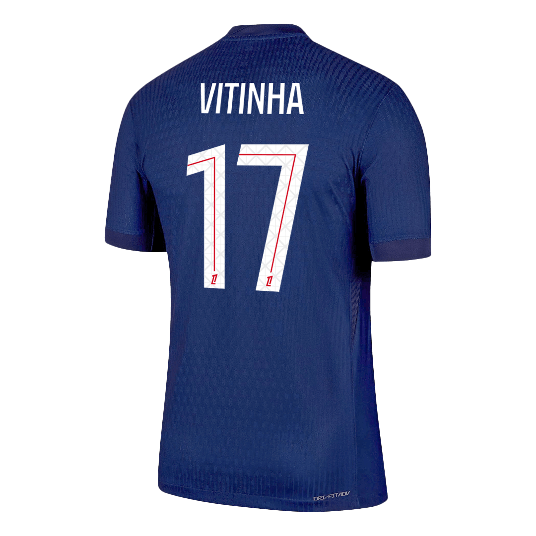 VITINHA #17 PSG Thuis Spelersversie Voetbalshirt 2025/26 - Slim Fit