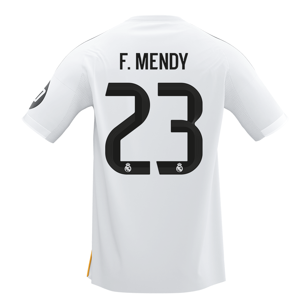 F.MENDY #23 Heren Real Madrid Thuis Voetbalshirt 2025/26 [PREMIUM]