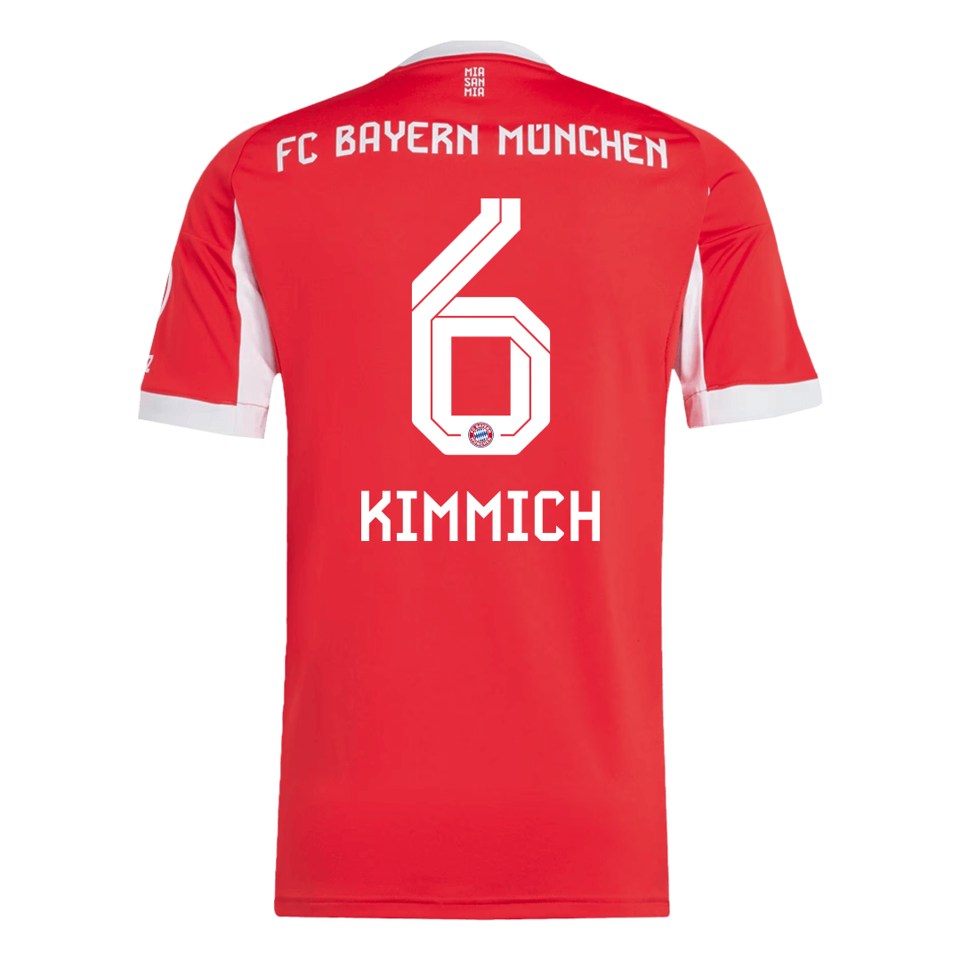 KIMMICH #6 Heren Bayern Munich Thuis Voetbalshirt 2025/26 [PREMIUM]