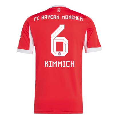 KIMMICH #6 Heren Bayern Munich Thuis Voetbalshirt 2025/26 [PREMIUM]