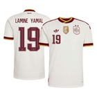 LAMINE YAMAL #19 Spanje Spelersversie Uitshirt WK Voetbal 2026 - slim fit【Kampioenseditie】