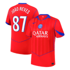 Maillot Third masculin du PSG 2025/26, JOÃO NEVES #87