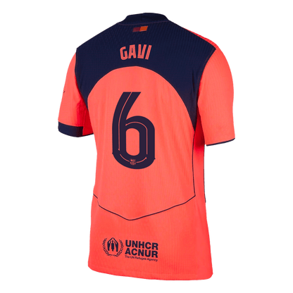 GAVI #6 Barcelona Derde Spelersversie Voetbalshirt 2025/26 - Slim Fit
