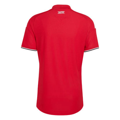 Manchester United Thuis Spelersversie Voetbalshirt 2026/27 - Slim Fit - detail