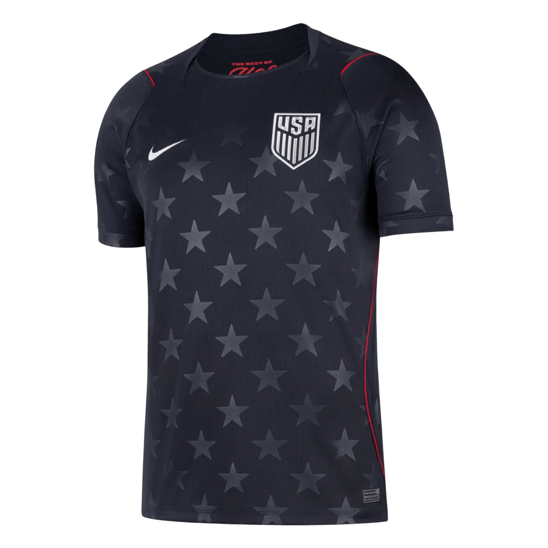 Heren USA Uit Voetbalshirt WK Voetbal 2026 - voorkant