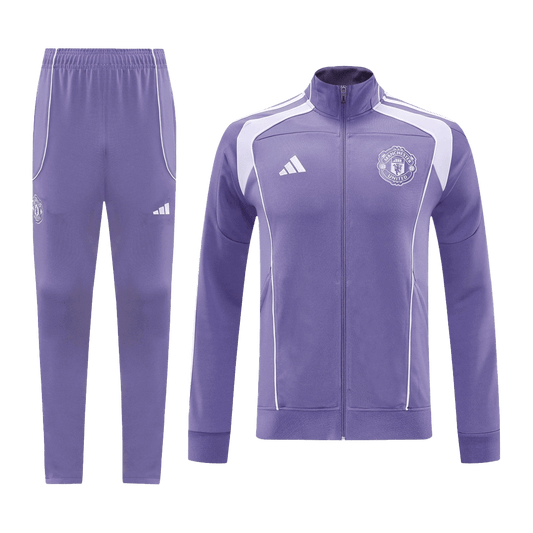 Manchester United Trainingsjack Set(Jas+Broek) 2025/26 Purple