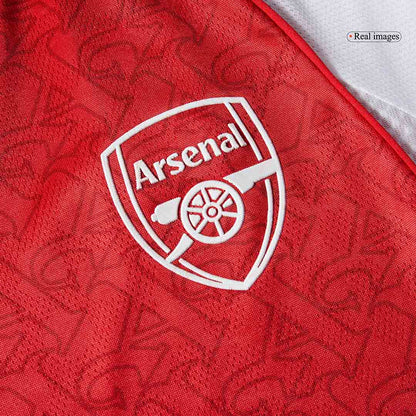 SALIBA #2 Arsenal Thuis Spelersversie Voetbalshirt 2025/26 - Slim Fit - extra