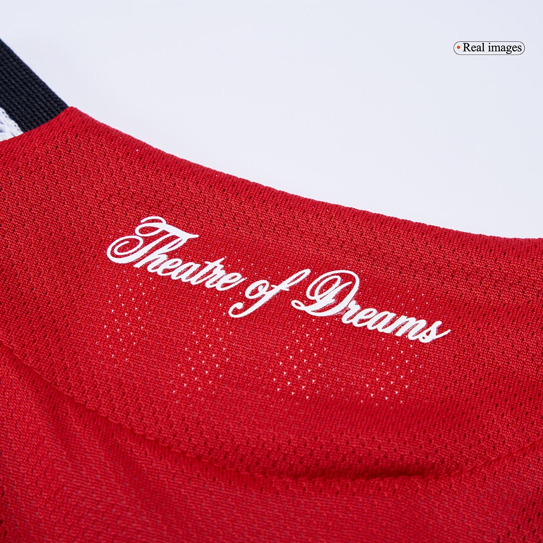 B.FERNANDES #8 Manchester United Thuis Spelersversie Voetbalshirt 2025/26 - Slim Fit