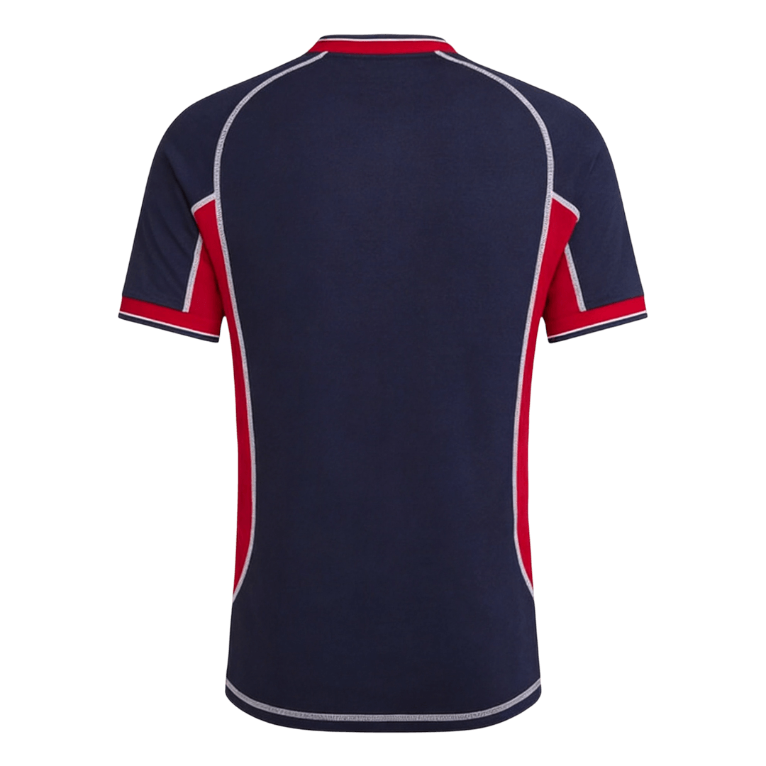 Retro Manchester United Third Voetbalshirt 2000/01 - achterkant