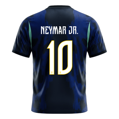 NEYMAR JR. #10 Heren Brazil Uit Voetbalshirt WK Voetbal 2026