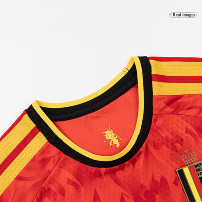LUKAKU #9 Belgium Thuis Spelersversie Voetbalshirt WK Voetbal 2026 - Slim Fit